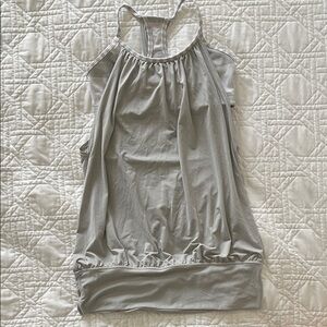 lululemon athletica Gray Tank Top